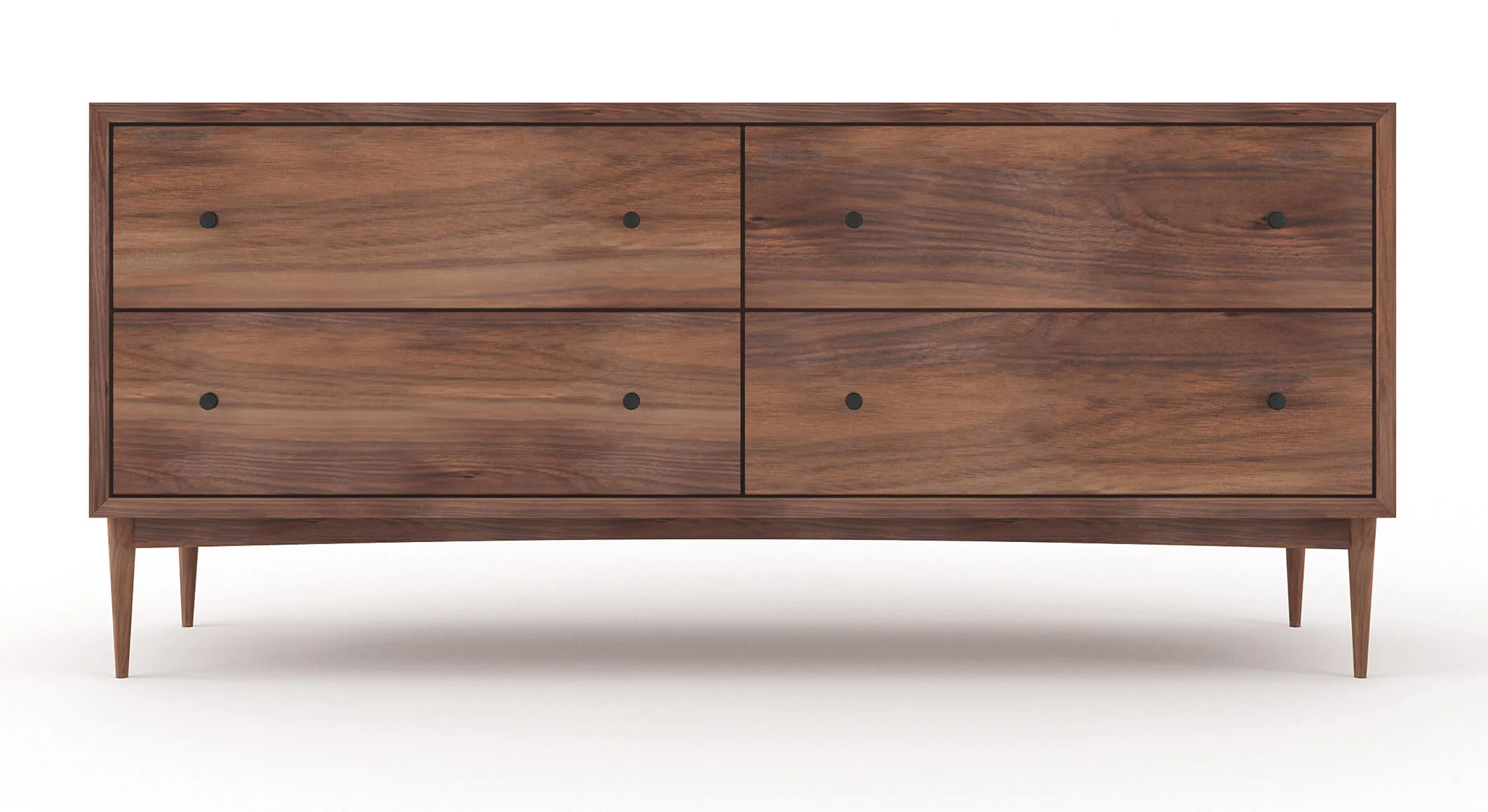 Atten 4-Drawer Wide Dresser - Image 16