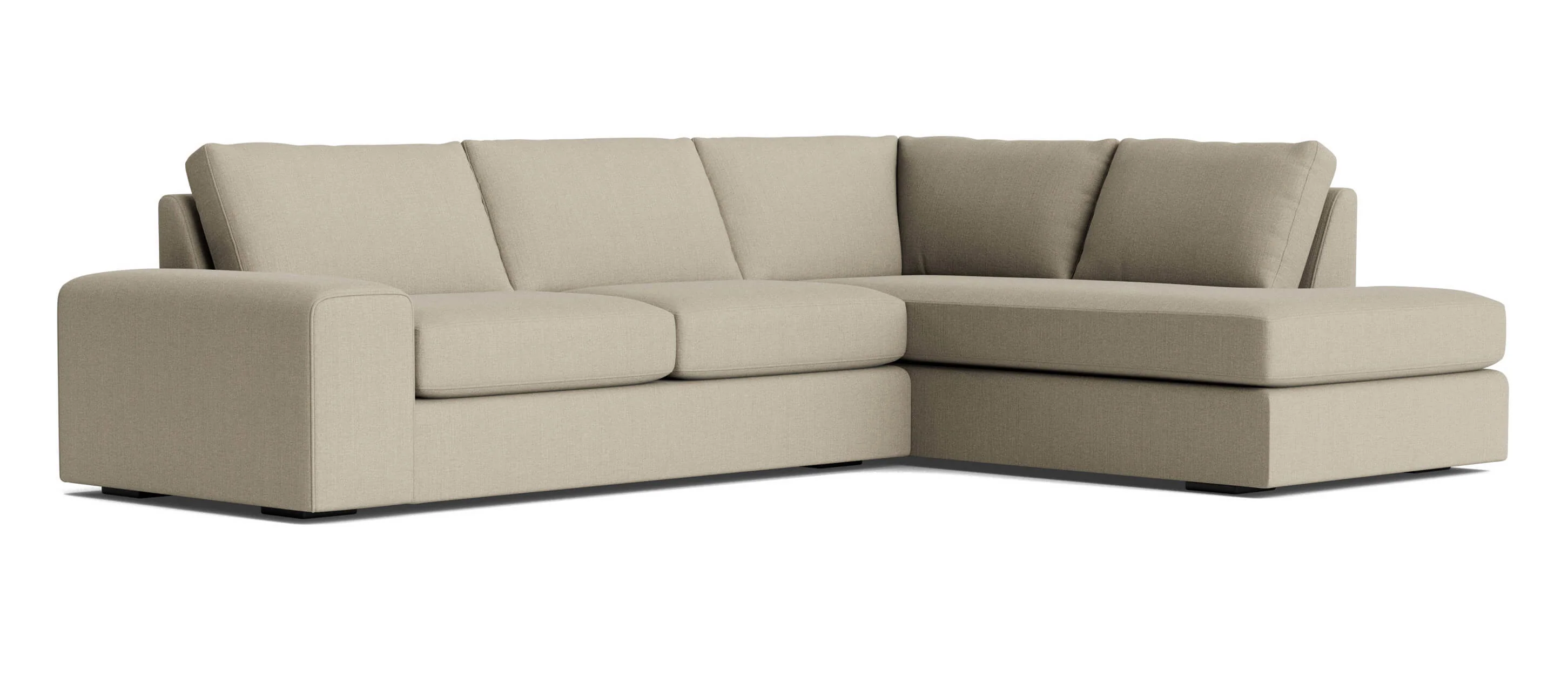 Blumen Bumper Sectional in Natural Latex - Image 7
