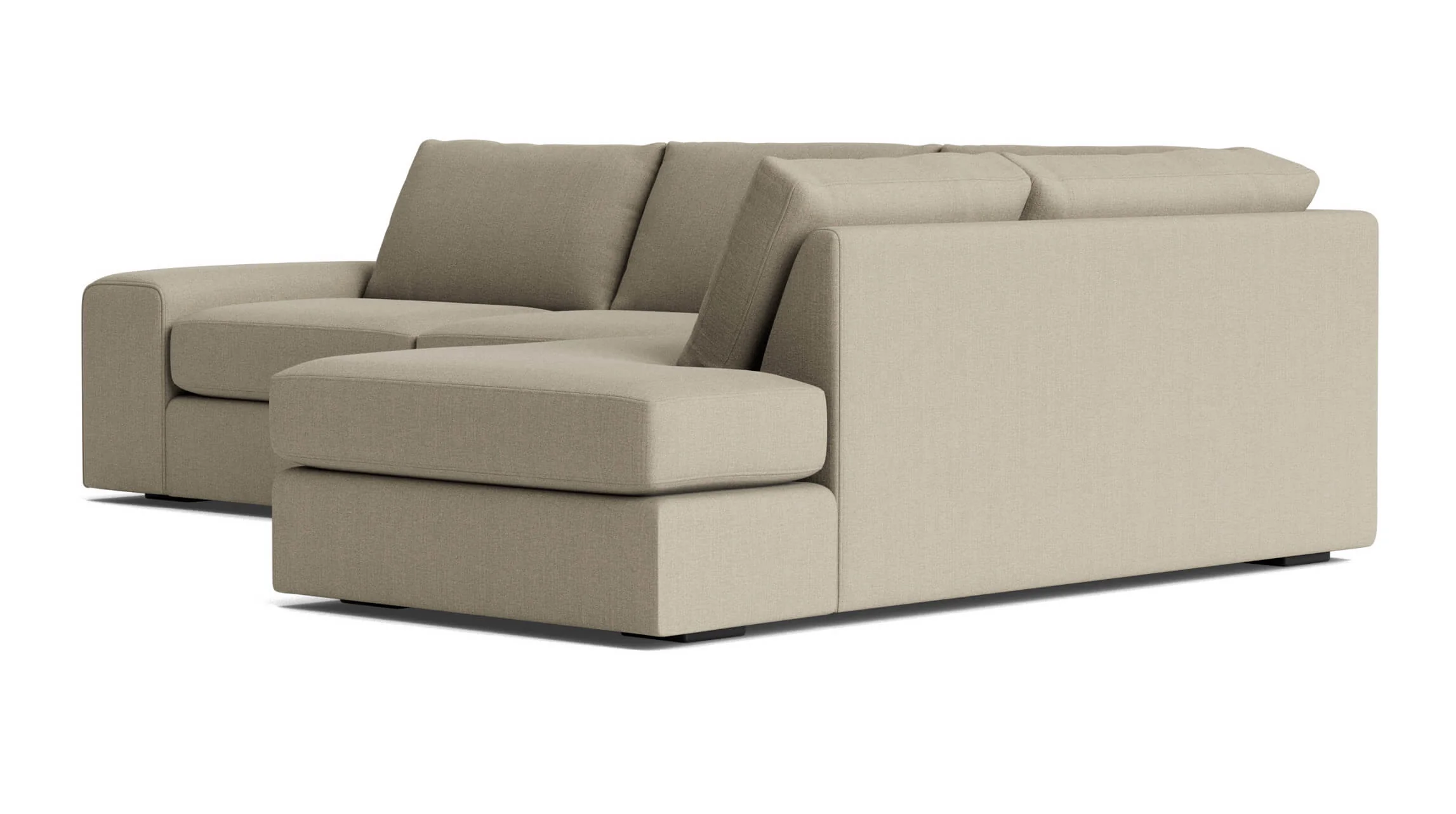 Blumen Bumper Sectional in Natural Latex - Image 8
