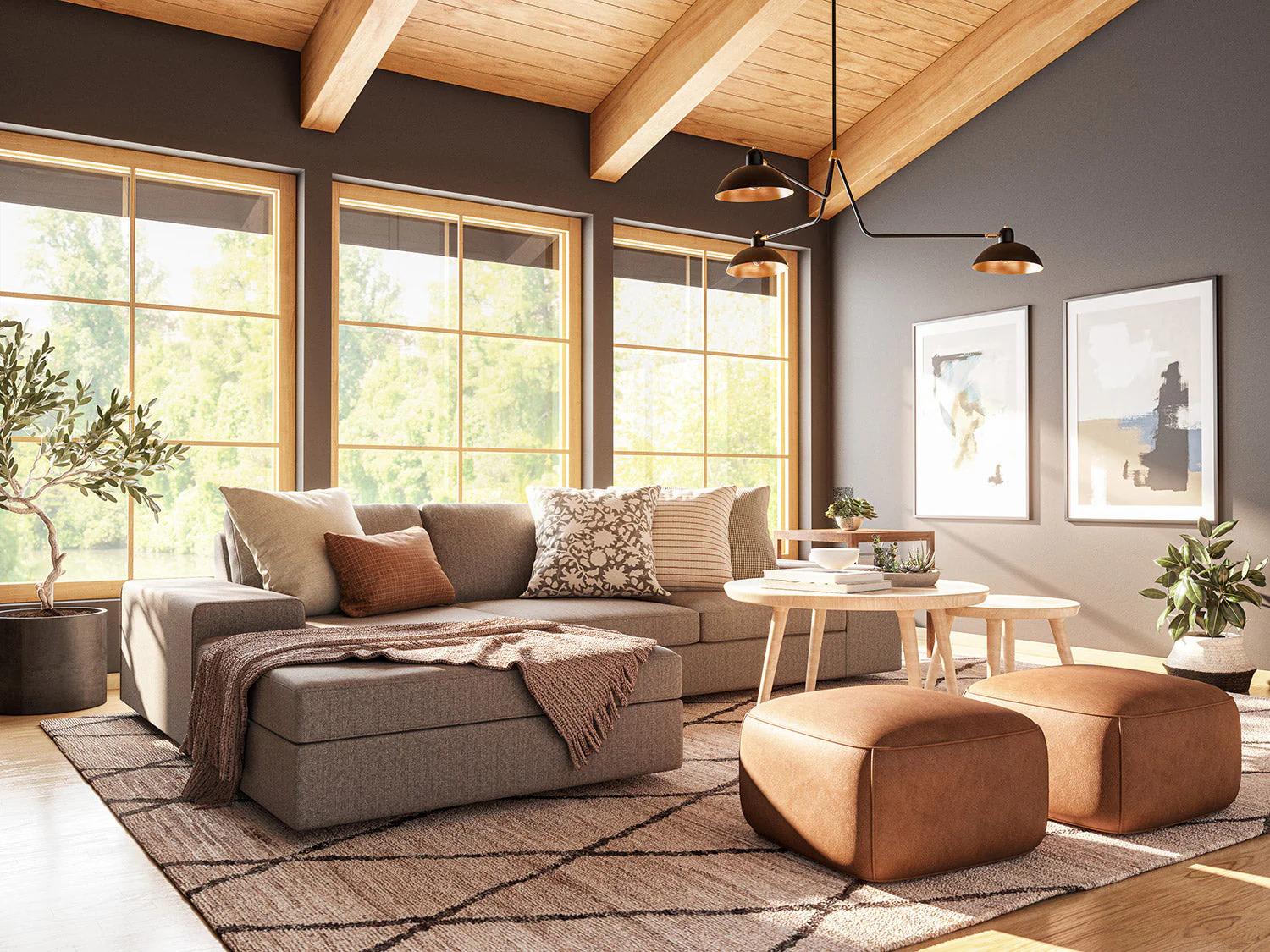 Blumen Chaise Sectional - Image 7
