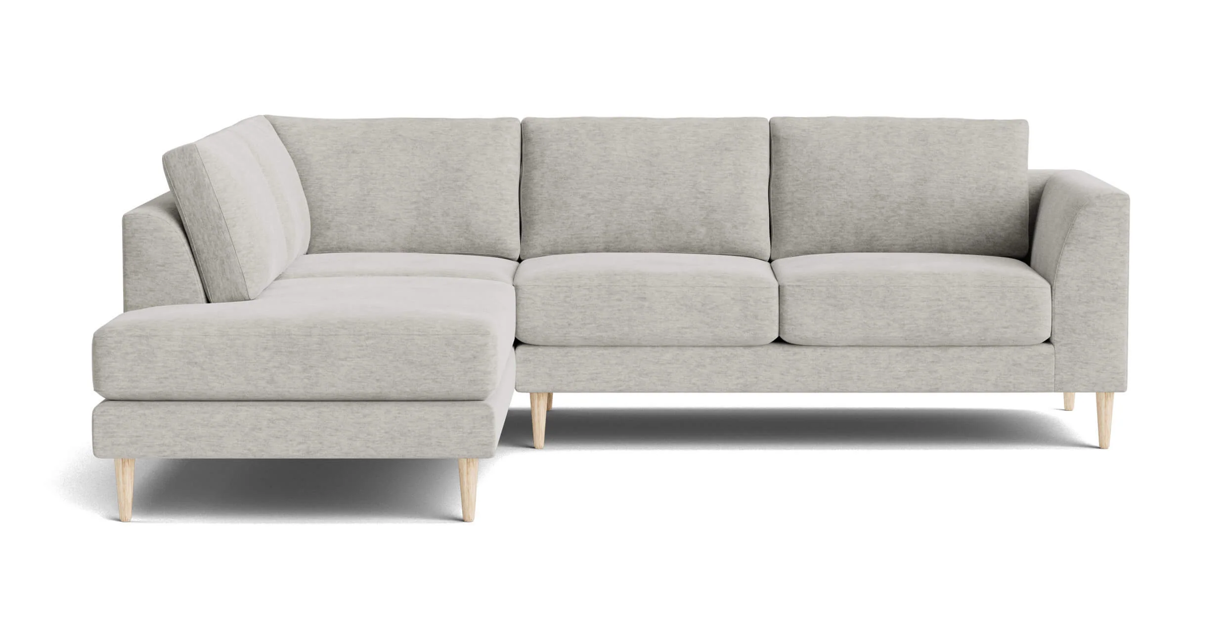 Dekayess Bumper Sectional in Natural Latex