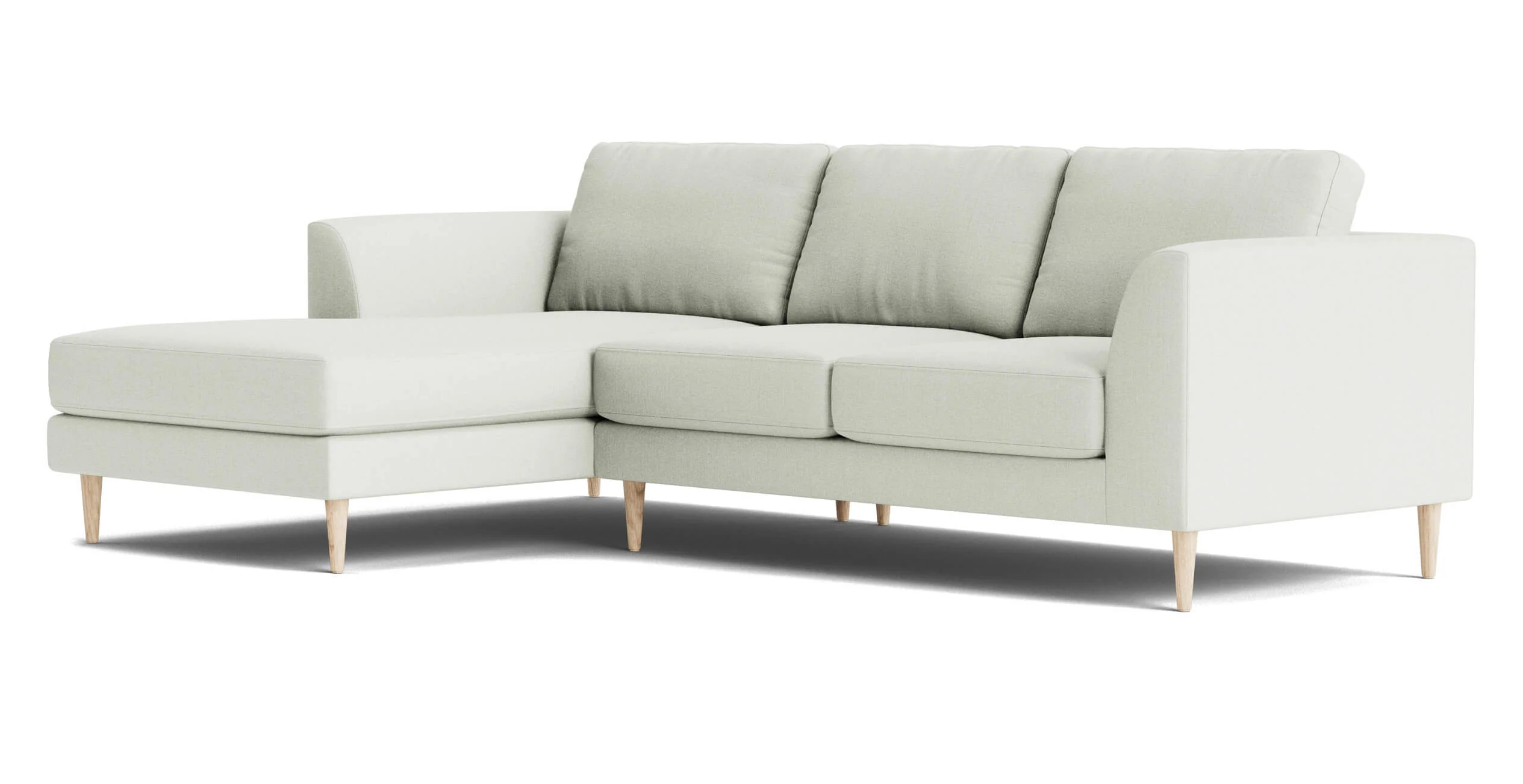 Dekayess Chaise Sectional in Natural Latex - Image 6