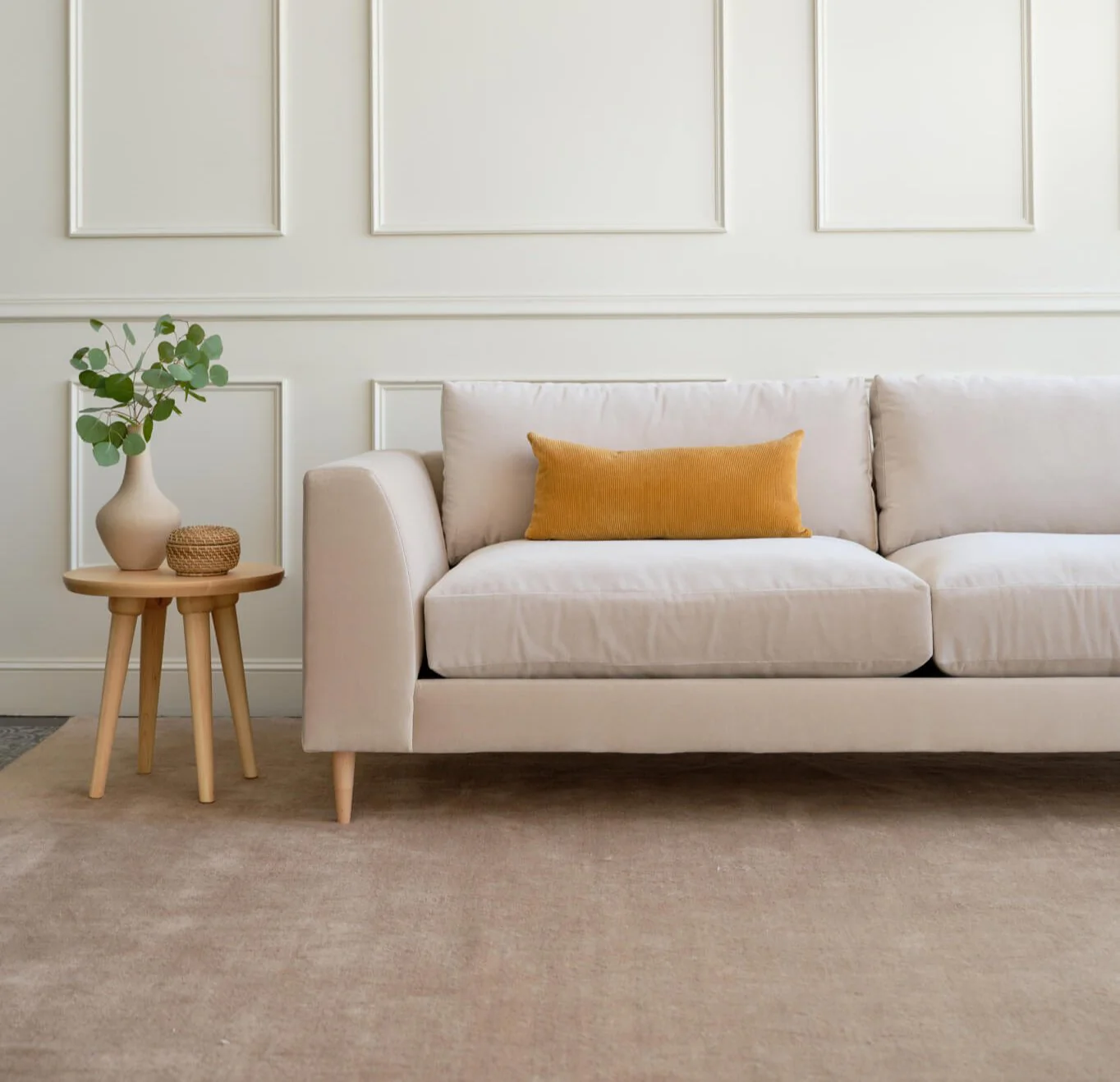 Dekayess Corner Sectional in Natural Latex - Image 2