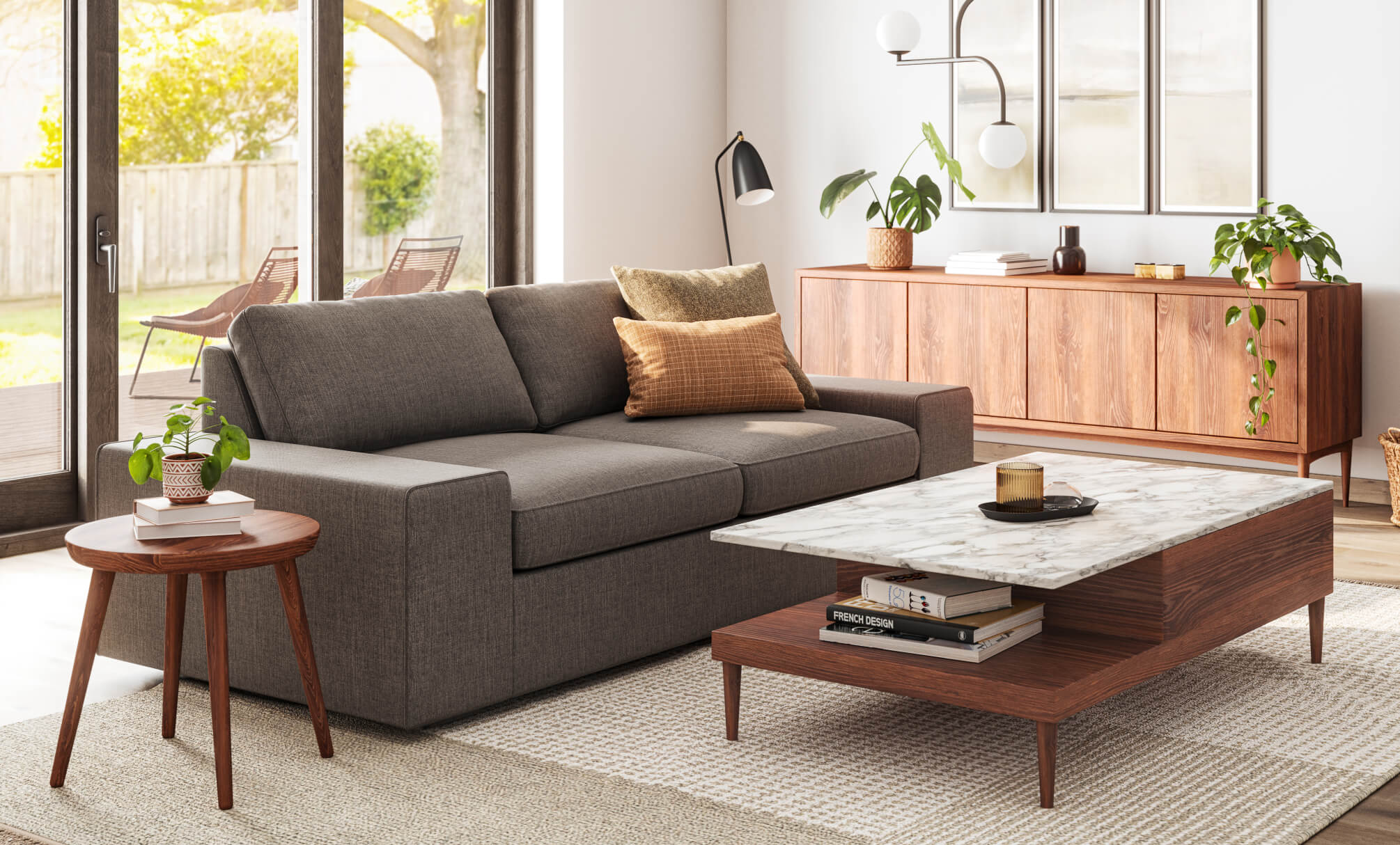 Emilia 4-Door Credenza - Image 8