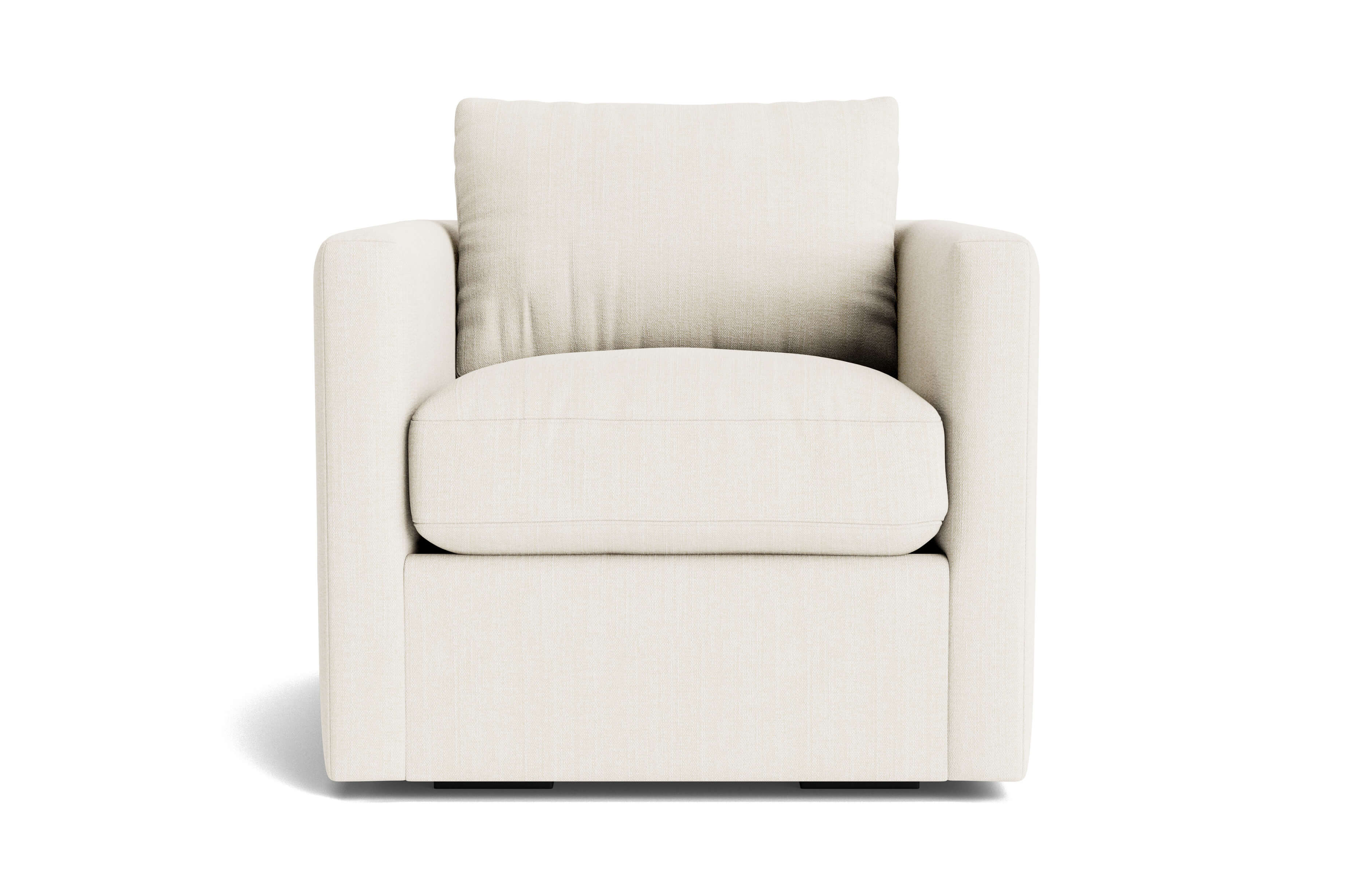 Franklin Swivel Chair in Natural Latex - Image 5