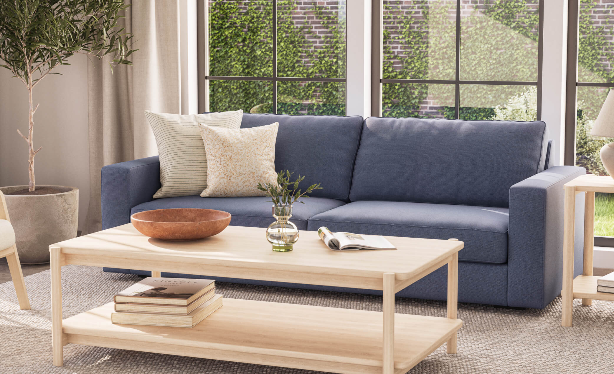 Iris Rectangular Coffee Table - Image 6