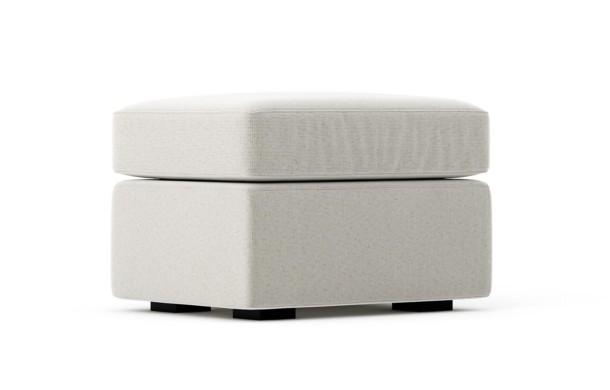 Kaydan Swivel Chair Ottoman in Natural Latex