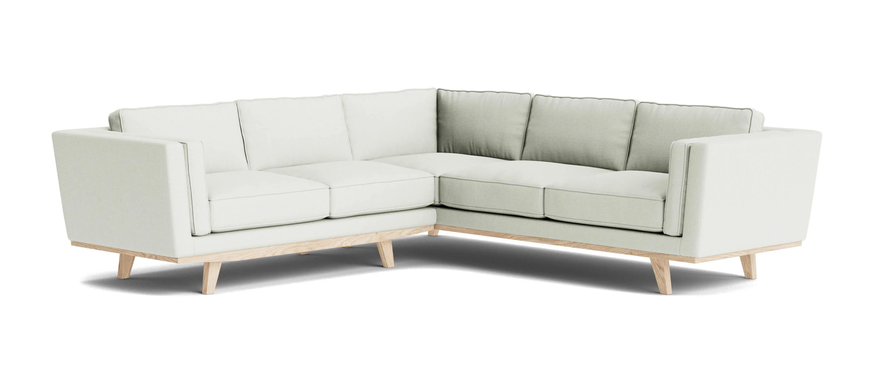 Kirnik Corner Sectional in Natural Latex - Image 6