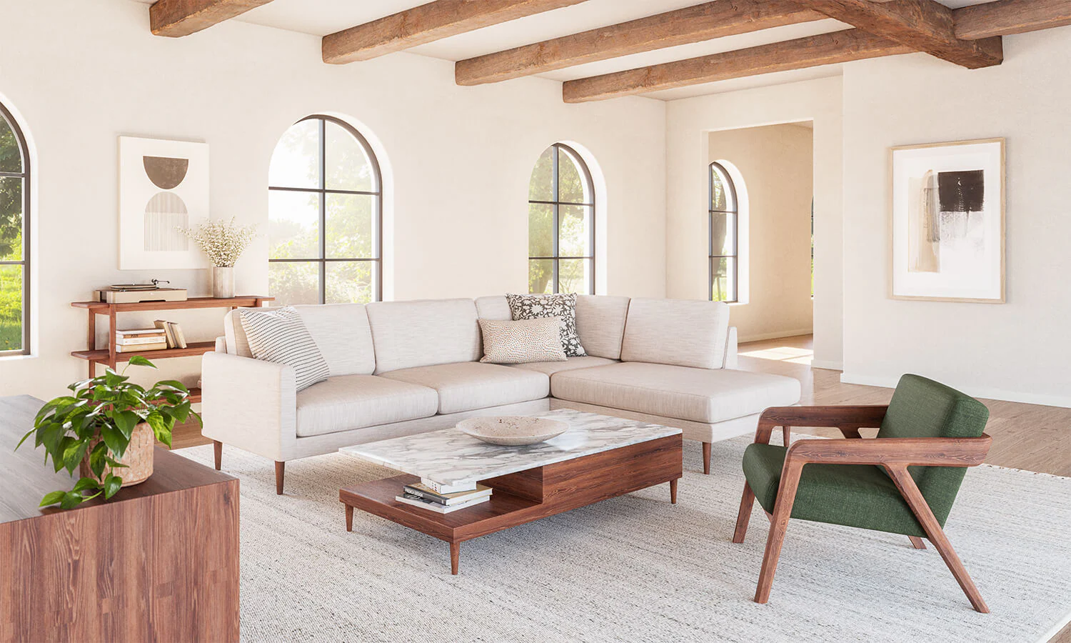Lala Bumper Sectional - Image 4