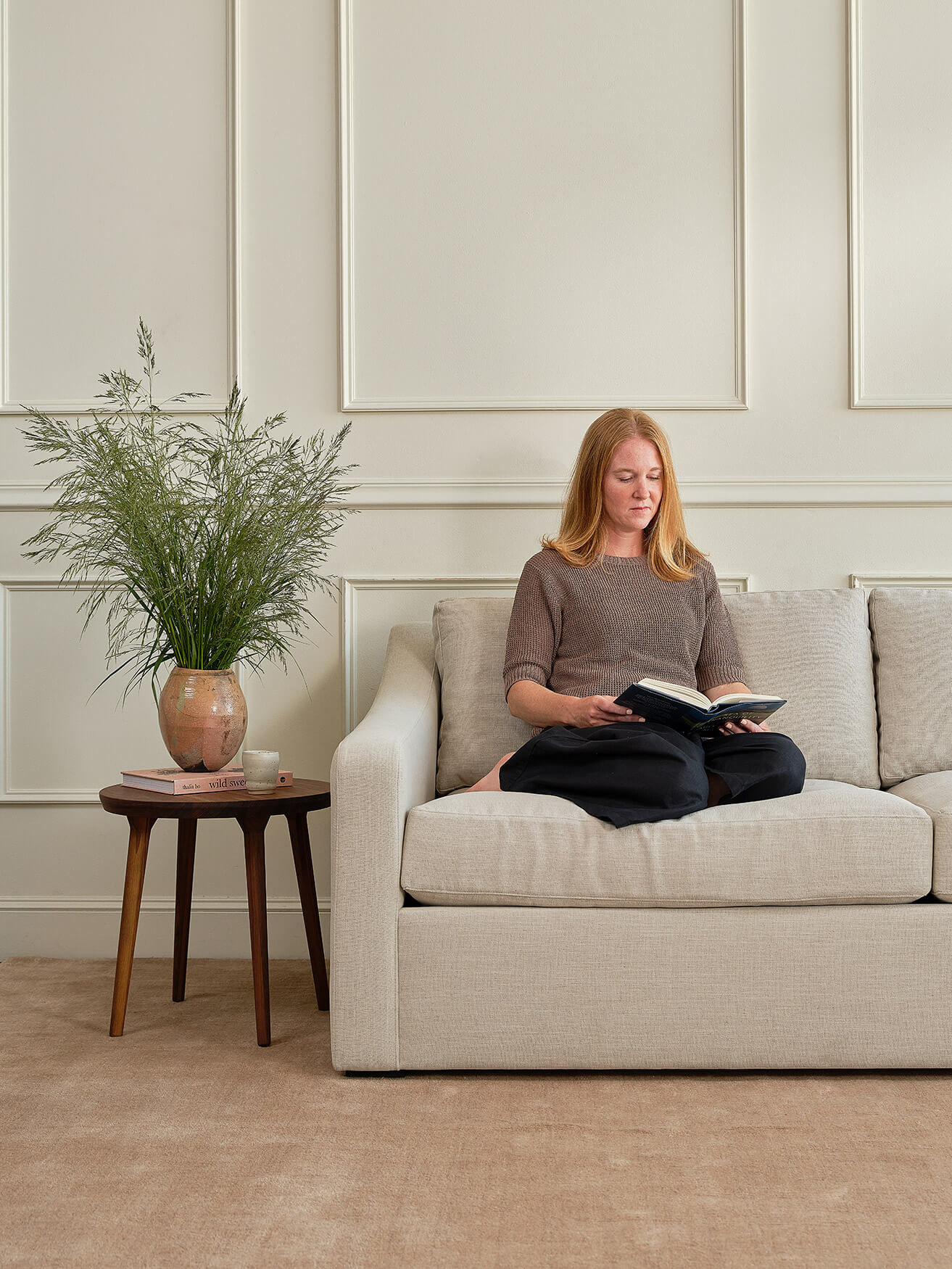 Meera Chaise Sectional in Natural Latex - Image 4