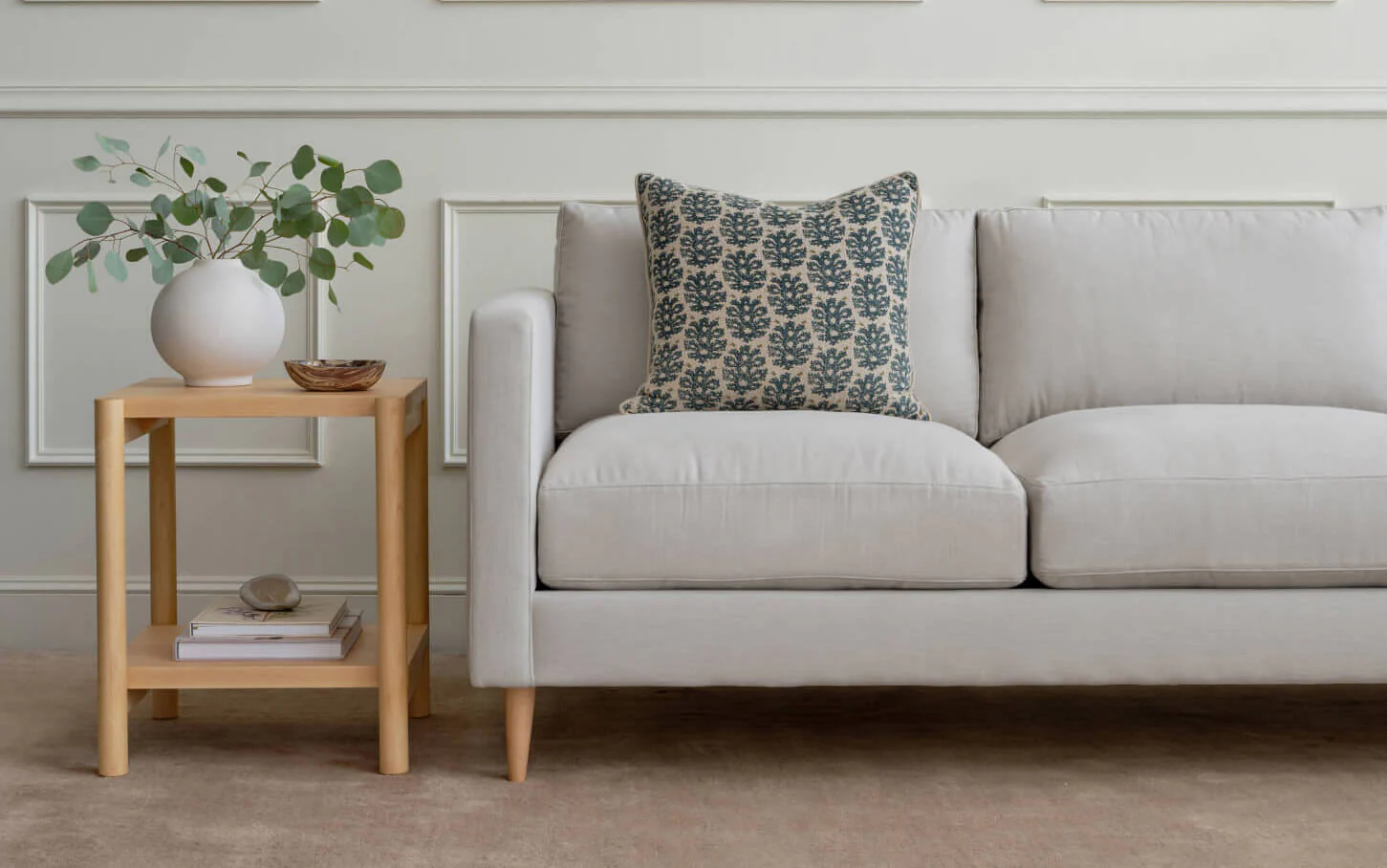 Mota Corner Sectional in Natural Latex - Image 2
