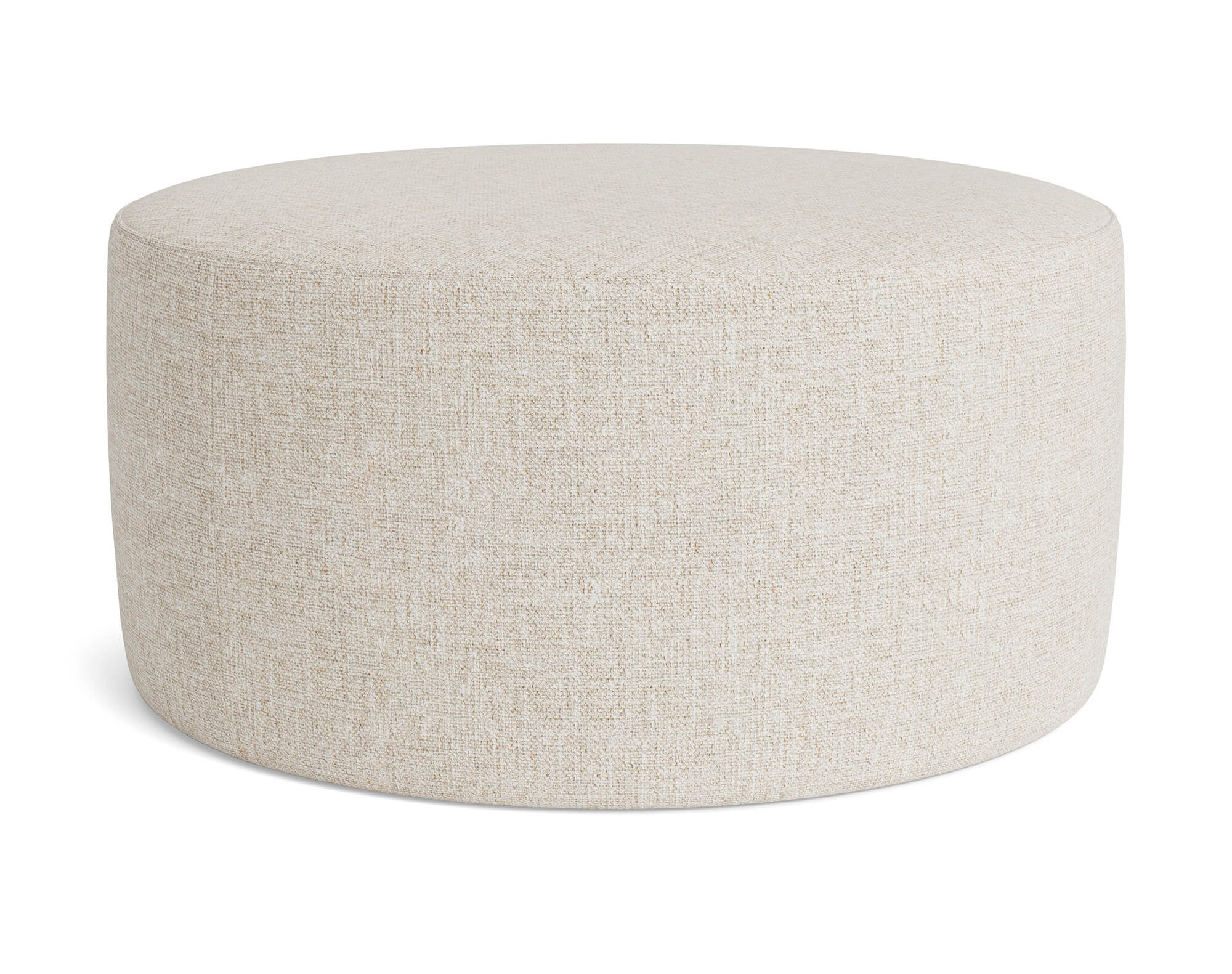 Norah Ottoman in Natural Latex