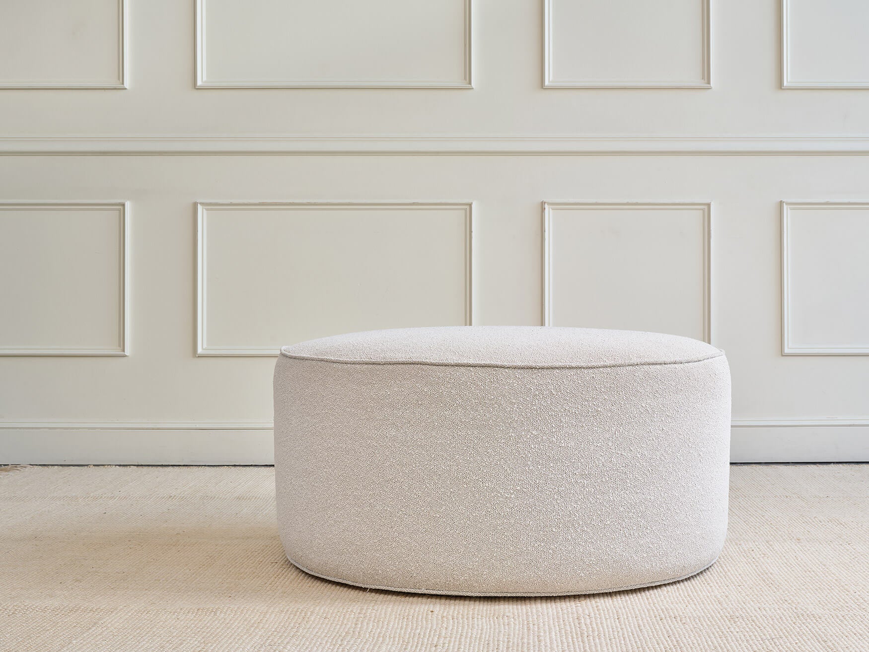 Norah Ottoman in Natural Latex - Image 4