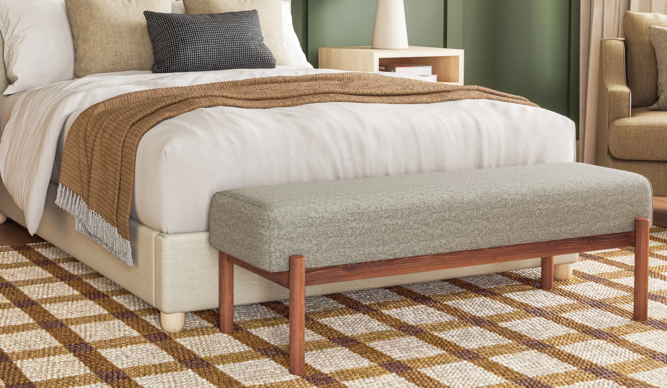 Paloma Bench in Natural Latex - Image 6