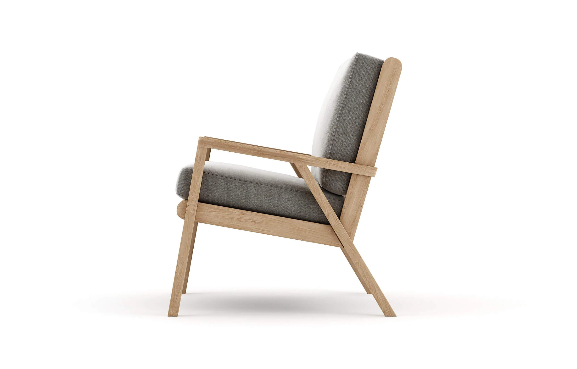 Ridge Accent Chair in Natural Latex - Image 9