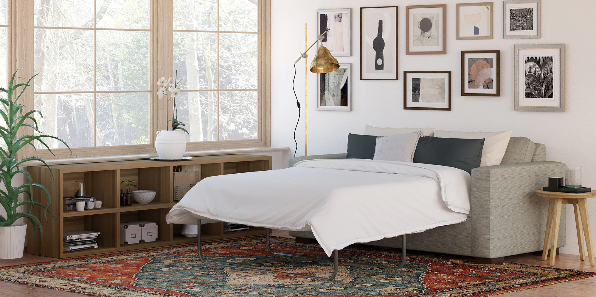 Rio Sofa Bed in Natural Latex - Image 6