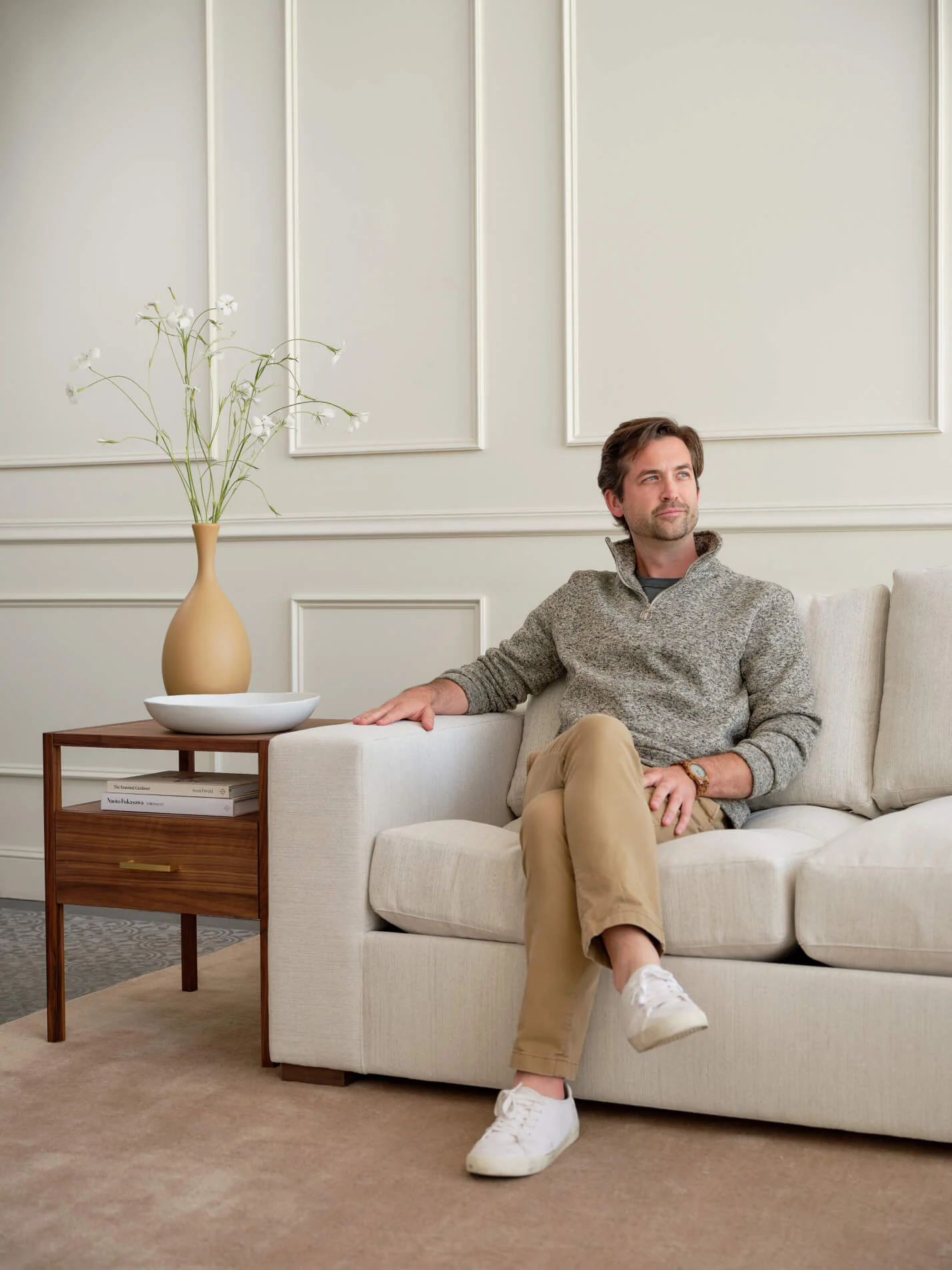 Rio Plush Sofa in Natural Latex - Image 6